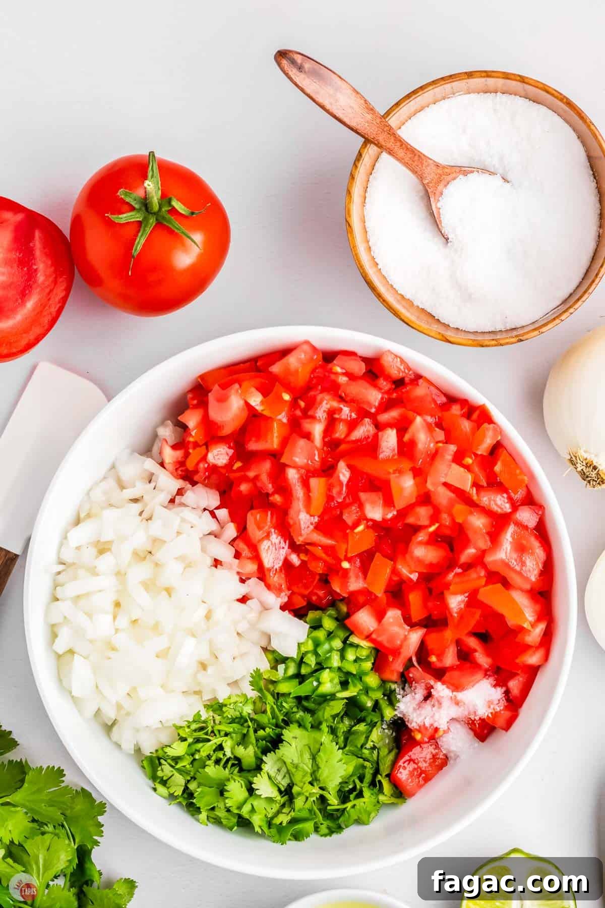 Fresh Homemade Pico de Gallo Recipe: Zesty Salsa in Minutes 6 fresh flavor of pico de gallo in a bowl