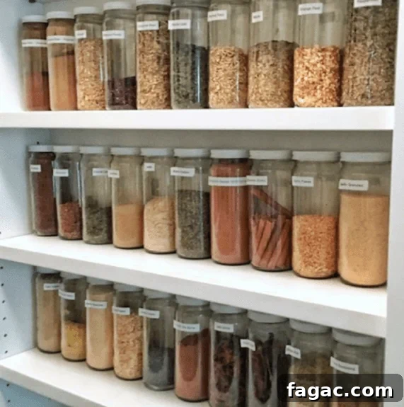 Organizing Your Space Creatively: Home Decluttering as Art 2 Elana Pantry Jars