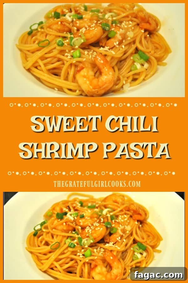 Sweet Chili Shrimp Pasta Additional image of sweet chili shrimp pasta
