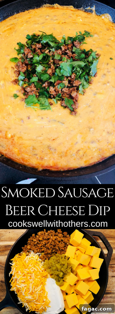 Smoked Sausage and Beer Cheese Dip Recipe 14 smoked sausage beer dip