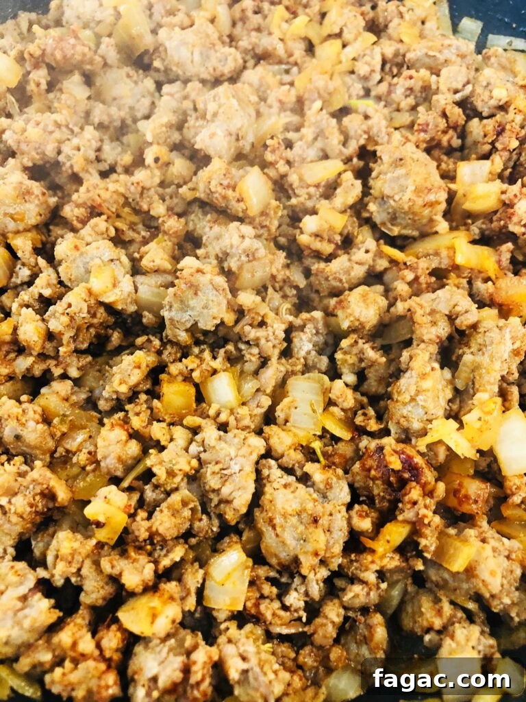 Smoked Sausage and Beer Cheese Dip Recipe 3 ground sausage