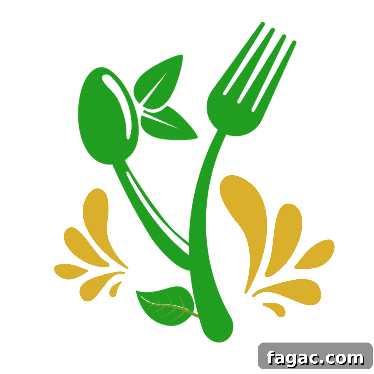 Cod Liver and Egg Salad Recipe: Creamy, Tangy Seafood Salad 5 graphic of fork and spoon connected in a plant.