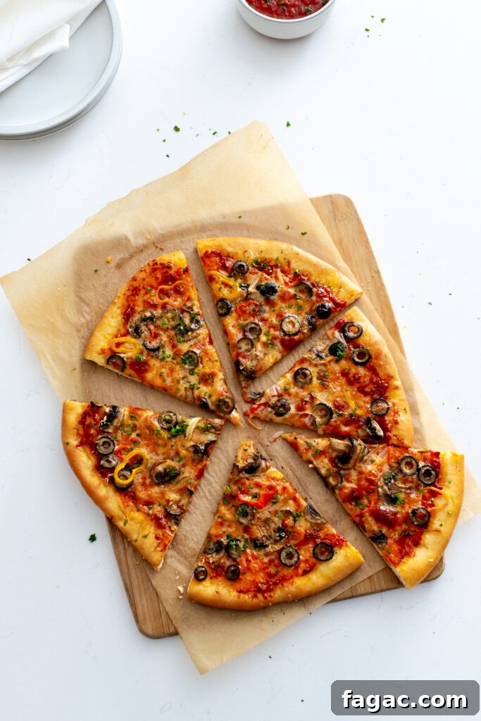 30-Minute Homemade Pizza Dough Recipe for Crispy Crust 29 Veggie Supreme Pizza