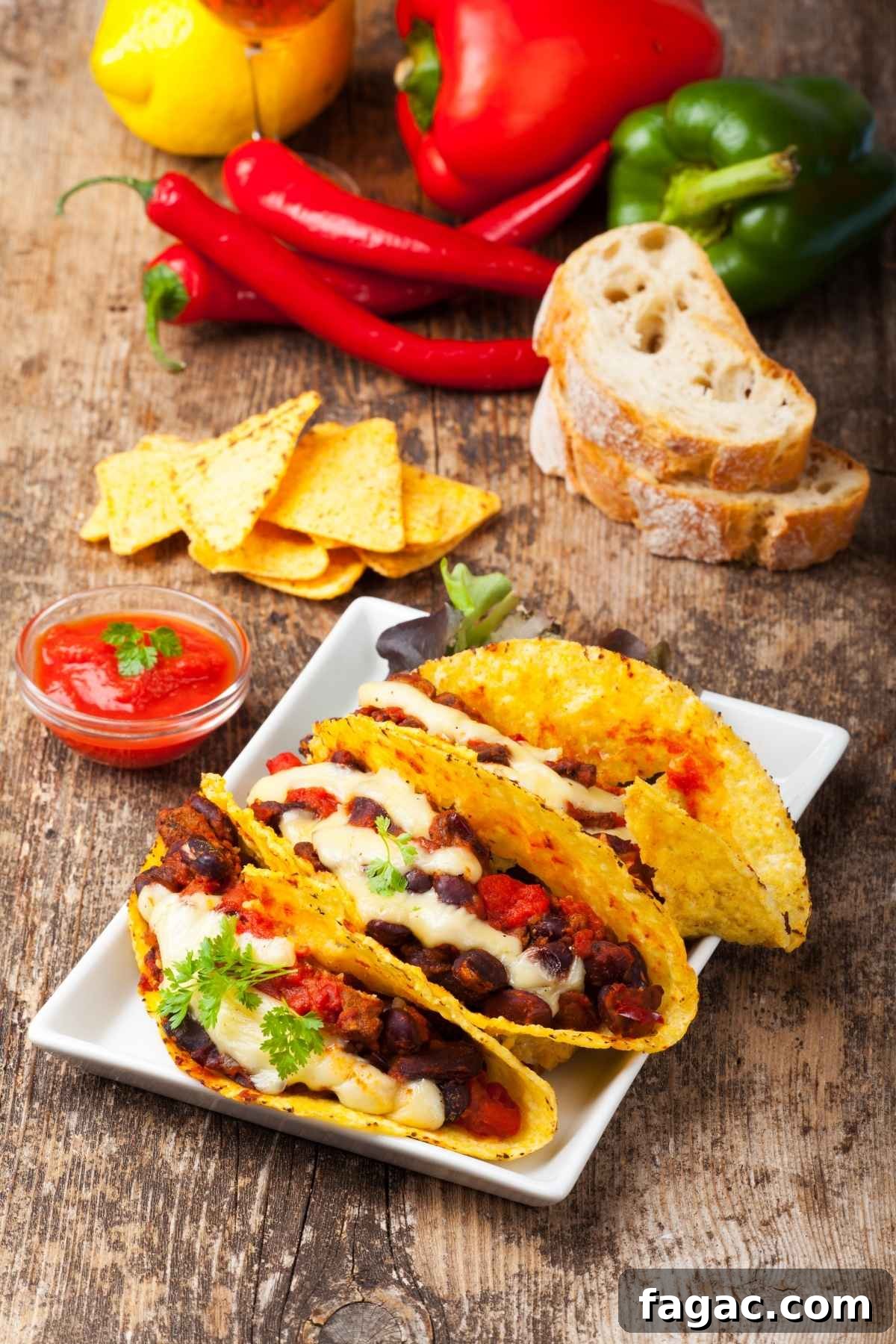 11 Delicious Ways to Transform Leftover Chili into Dinner 4 Chili Tacos