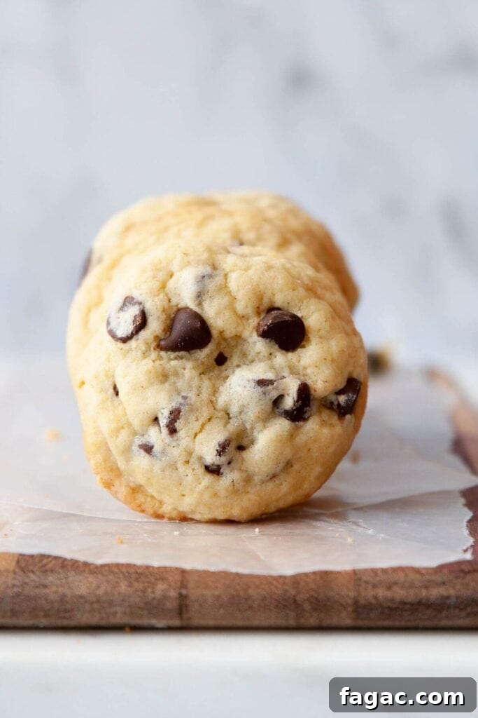 classic chewy chocolate chip cookies without brown sugar