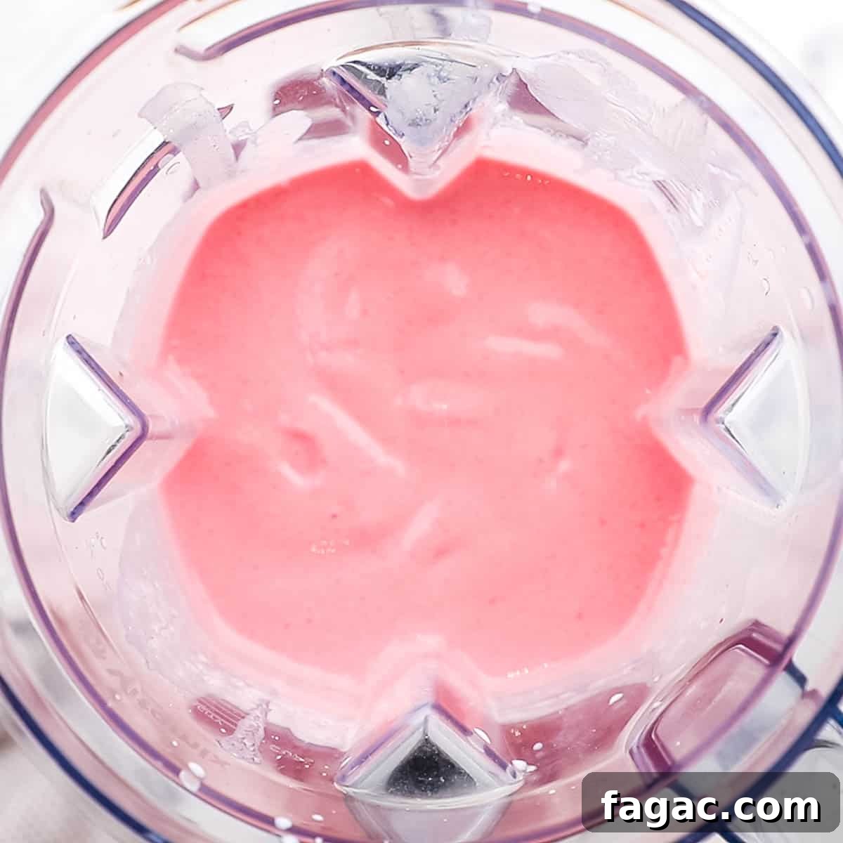 Creamy Strawberry Raspberry Smoothie Recipe for Spring Refreshment 6 blended smoothie