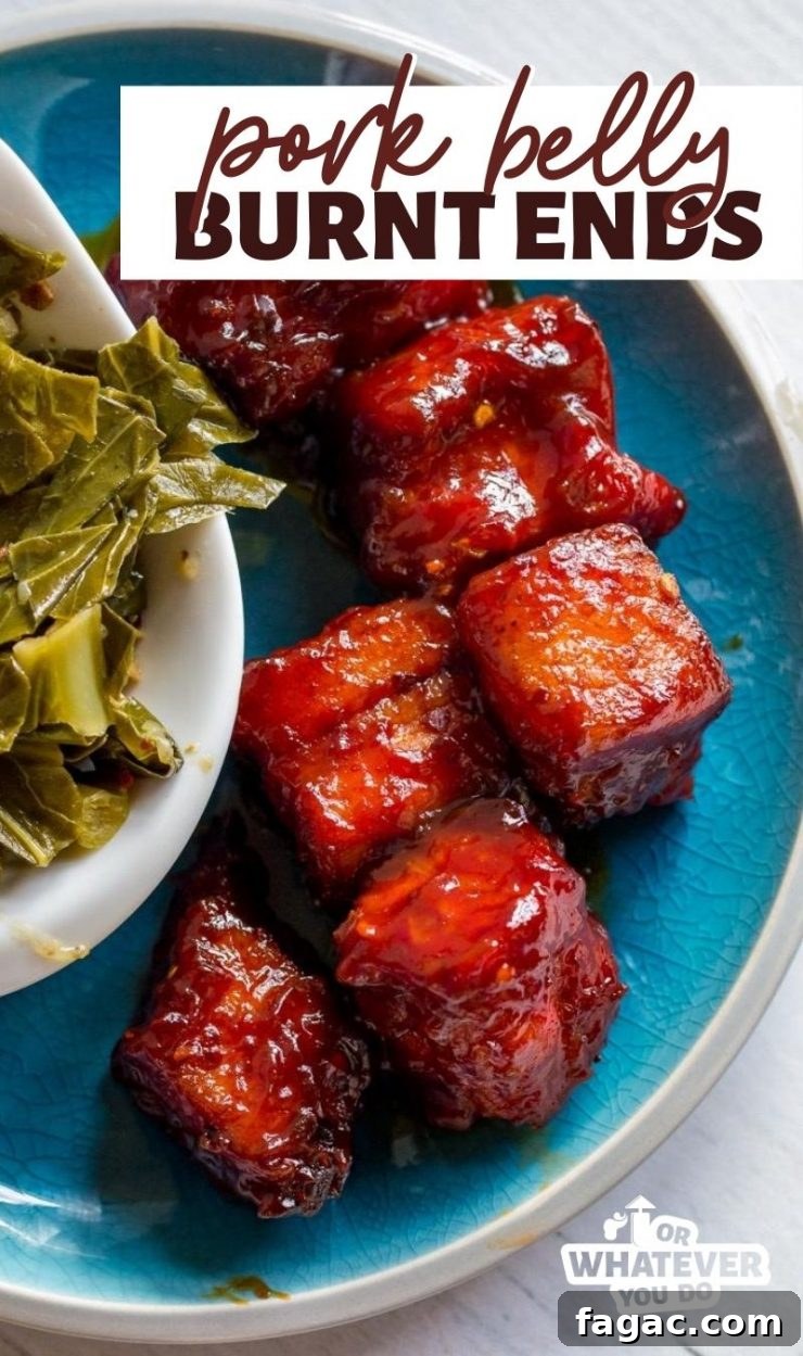Traeger Pork Belly Burnt Ends
