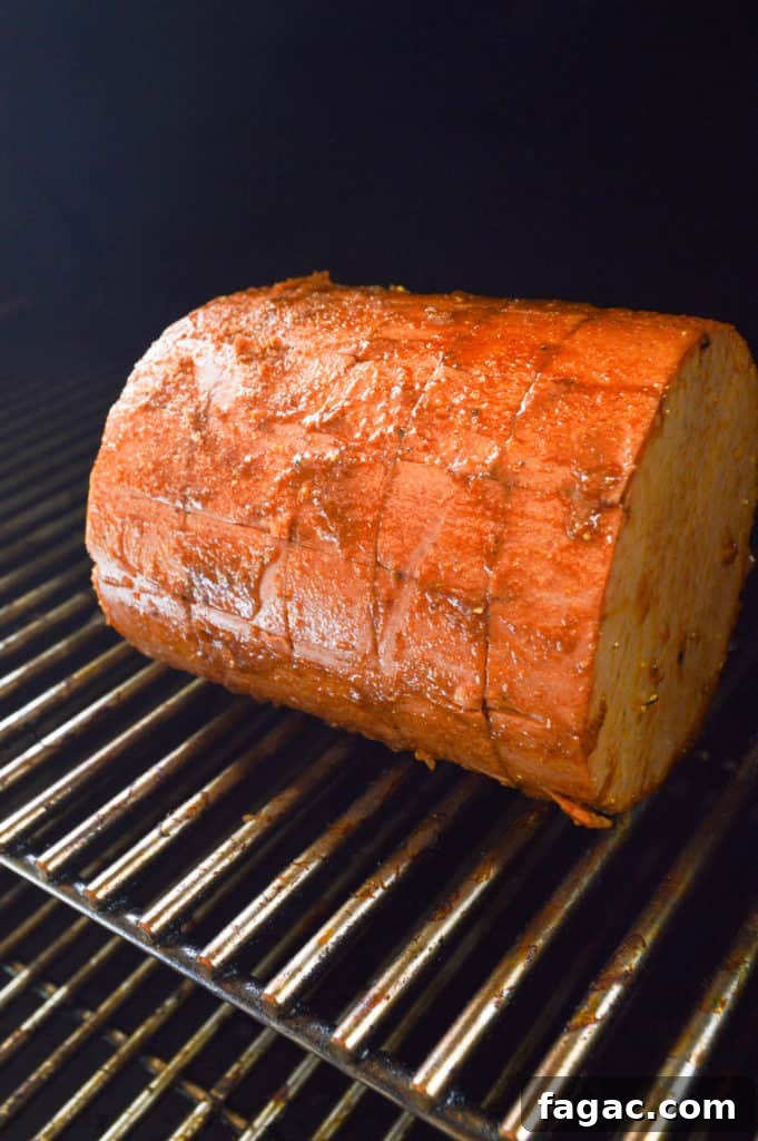 Smoked Bologna with Spicy Hot Honey Glaze 6 img 30319 7