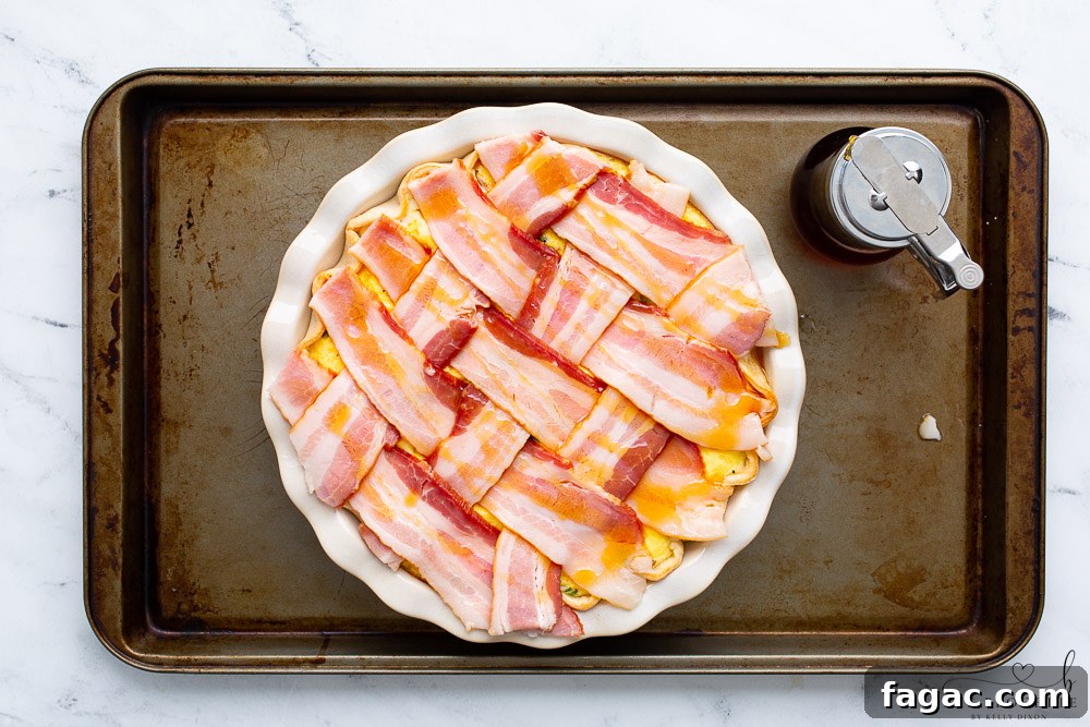Maple Bacon Breakfast Pie