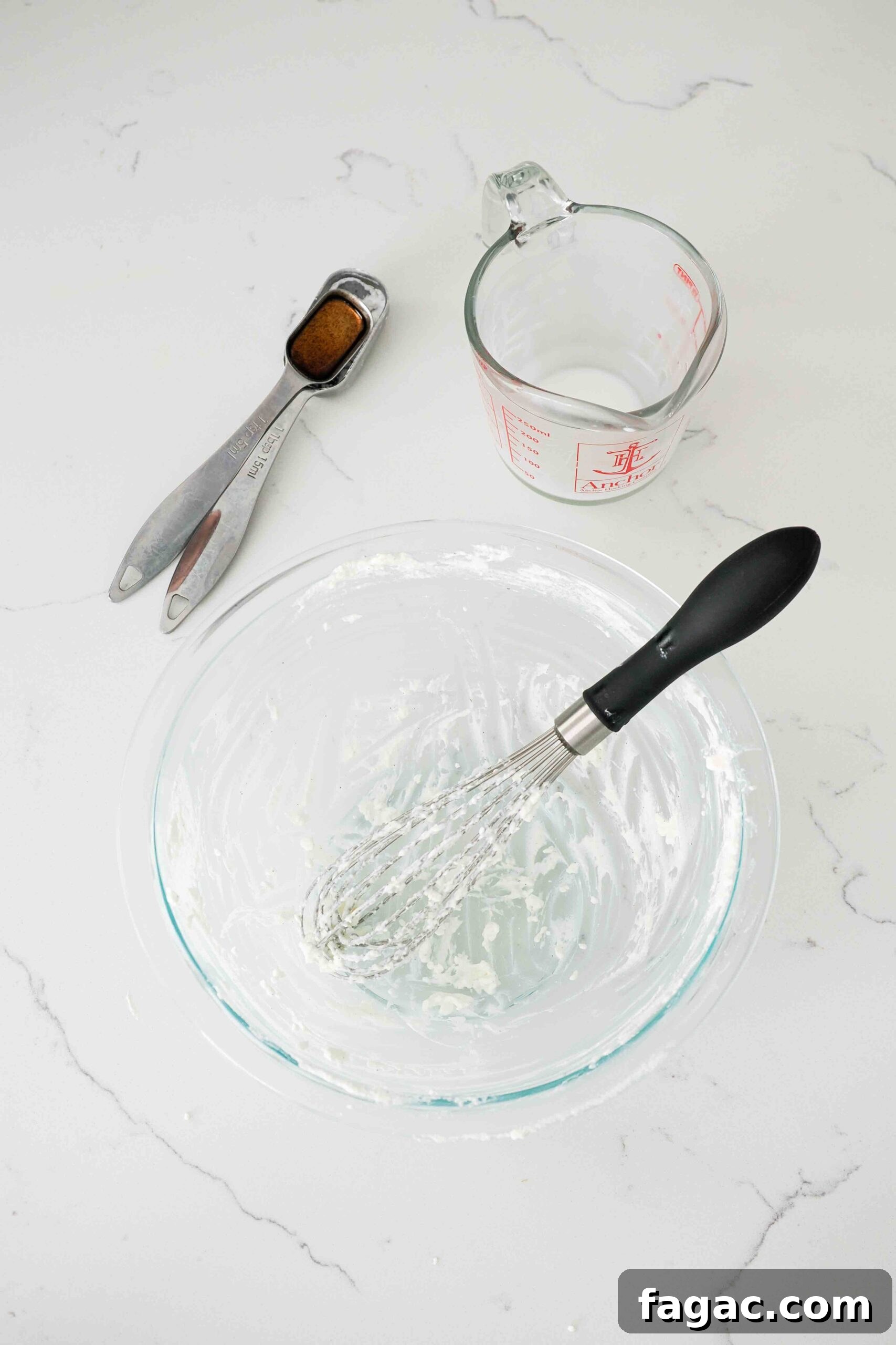Silky Vanilla Whipped Cream Recipe for Desserts and Toppings 10 A collection of dishes used to make vanilla whipped cream.