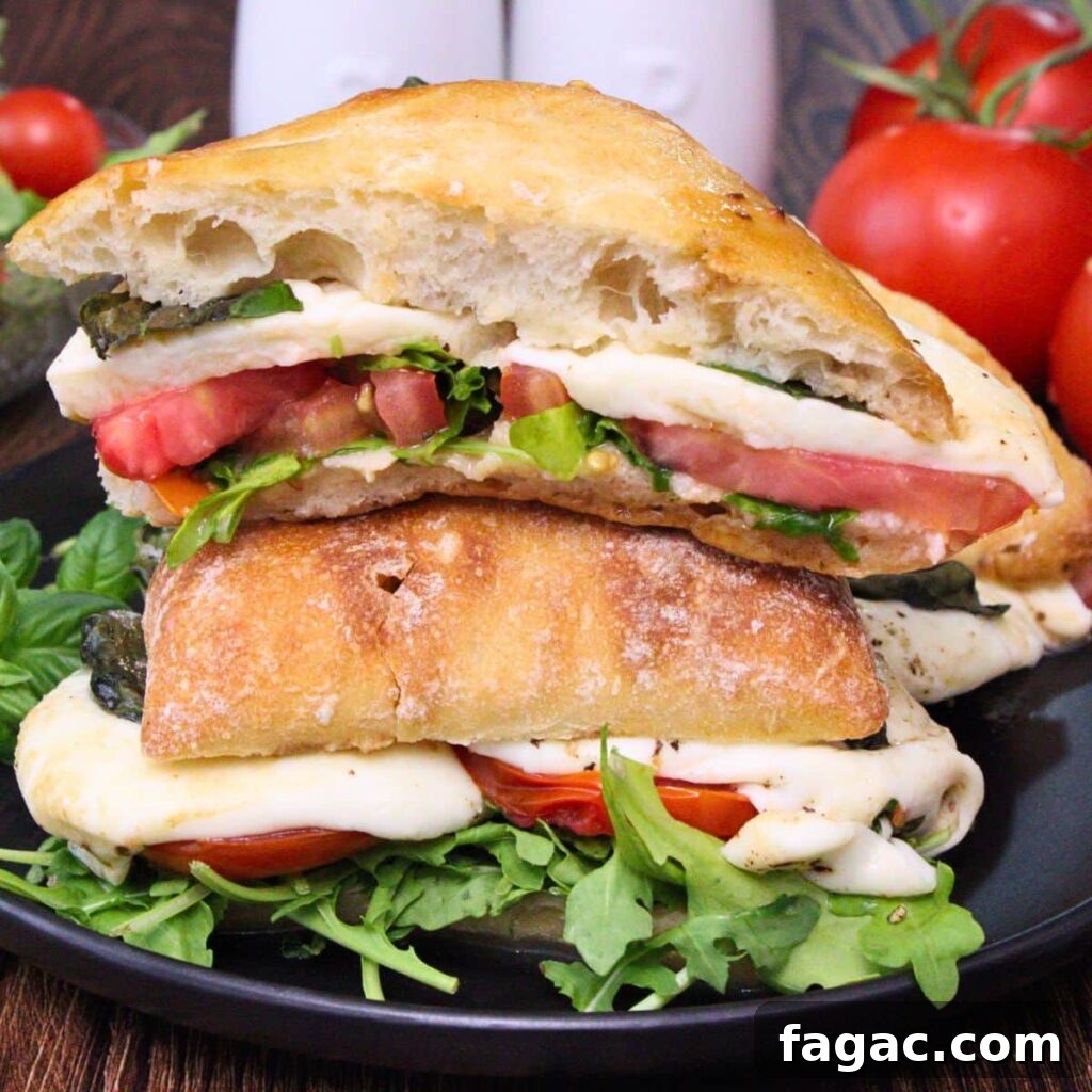 caprese sandwich recipe dinners done quick featured image