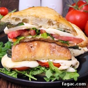 caprese sandwich recipe dinners done quick featured image
