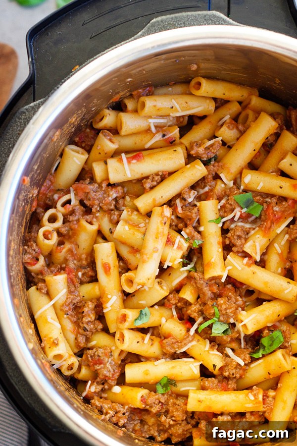 Weeknight Meal Plan: 7 Dinners for Week 219 4 Instant Pot Baked Ziti