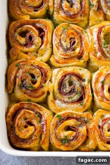 Creamy Buffalo Ranch Chicken Dip Recipe for Game Day 3 Ham and cheese pinwheels are an easy savory party snack.