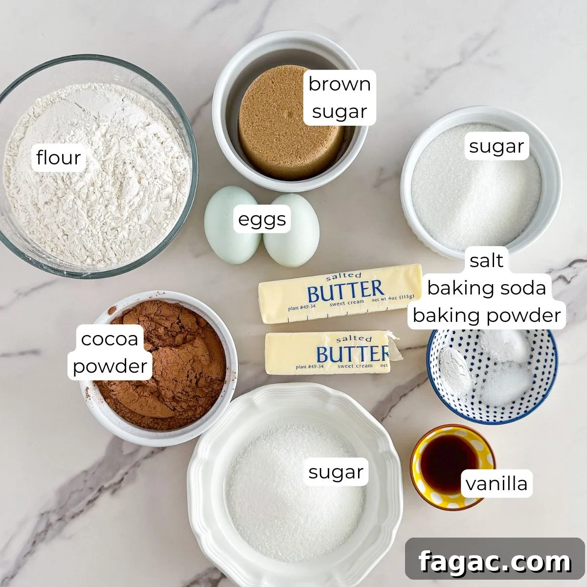 Ultimate Chewy Chocolate Cookie Recipe for Perfect Texture 3 Ingredients for chocolate cookies.