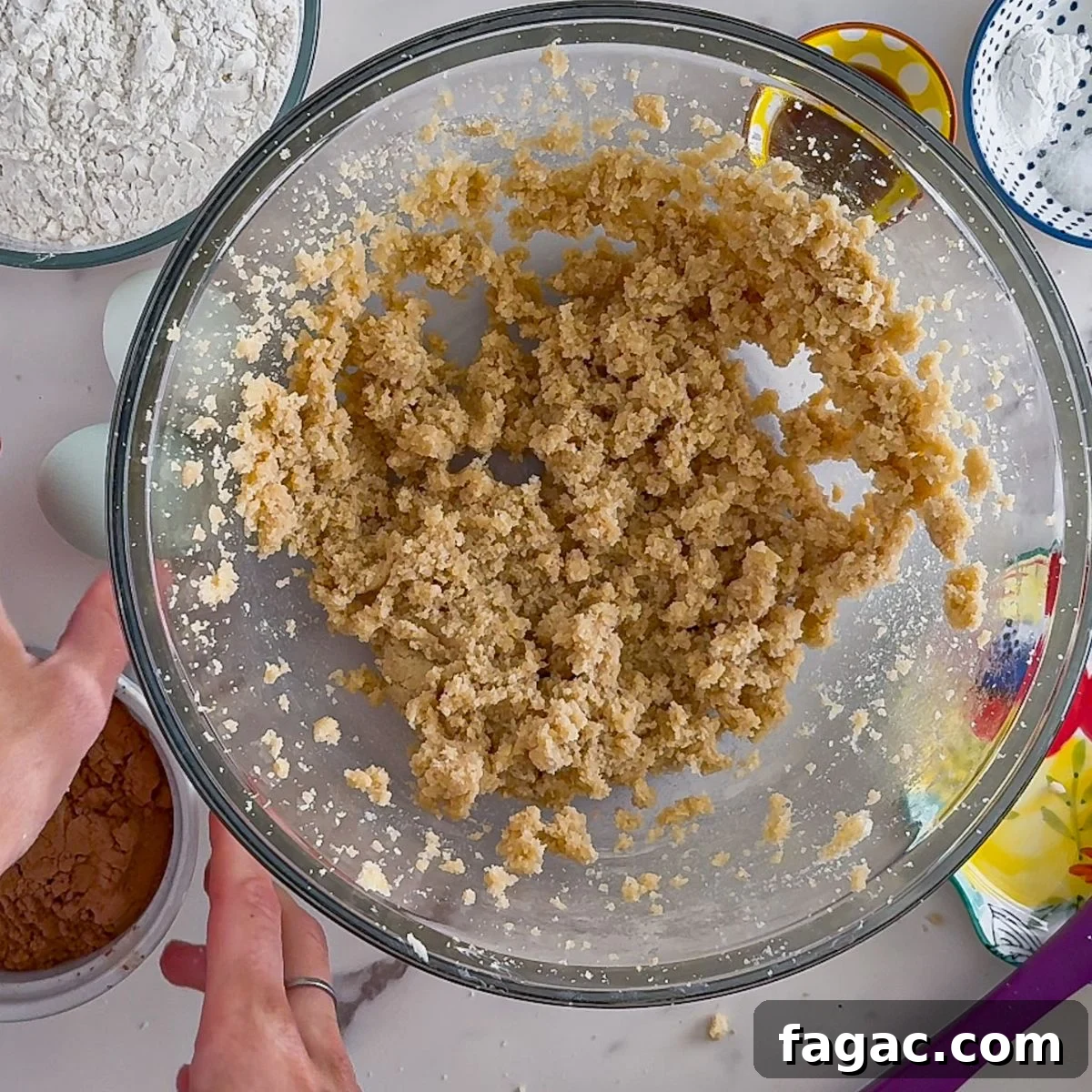 Ultimate Chewy Chocolate Cookie Recipe for Perfect Texture 4 Creaming the butter and sugar.
