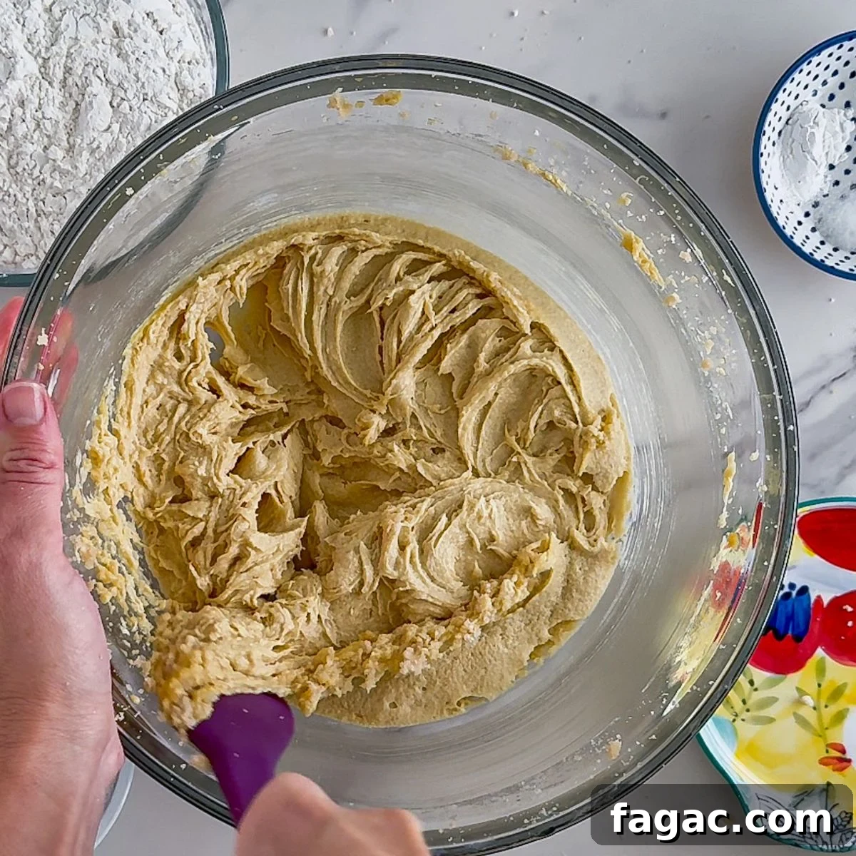Ultimate Chewy Chocolate Cookie Recipe for Perfect Texture 5 Adding the wet ingredients.