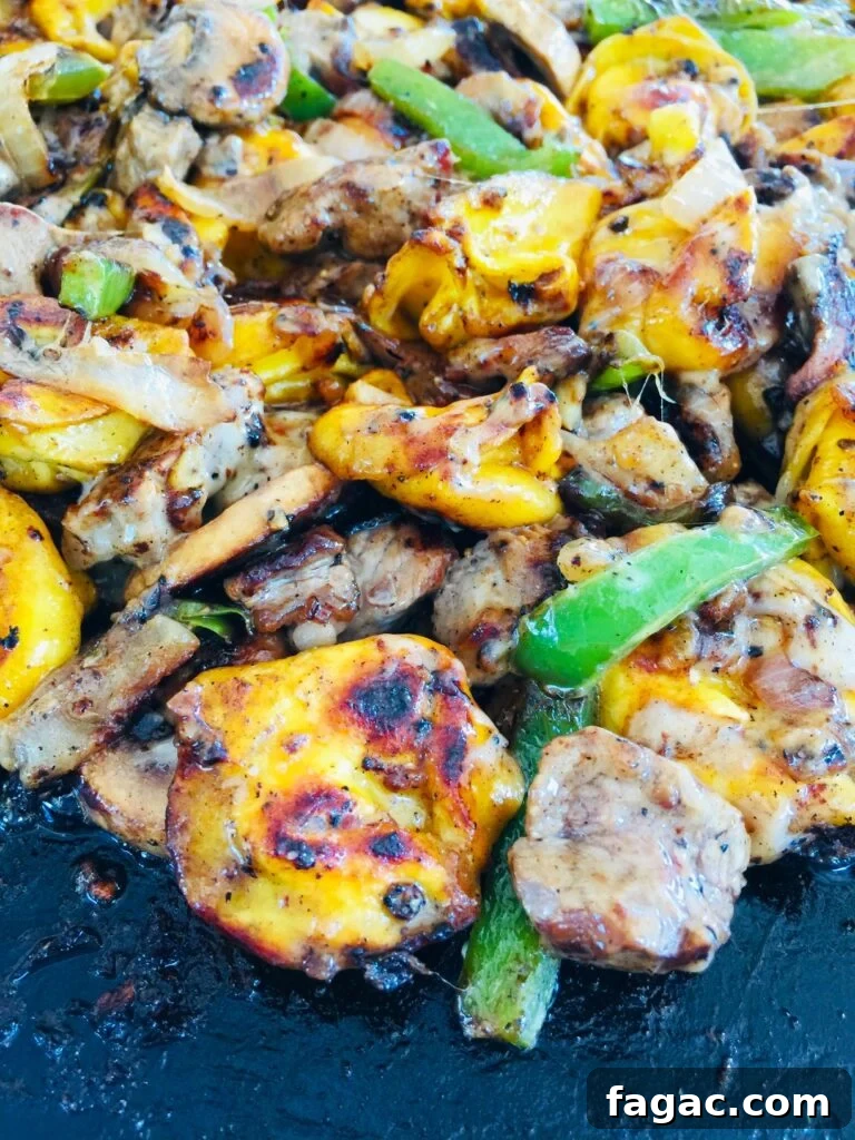 Top Blackstone Pasta Recipes for Flavorful Outdoor Cooking 3 Blackstone Philly Cheesesteak Tortellini
