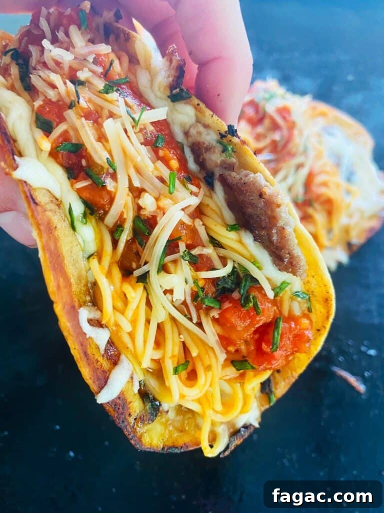 Top Blackstone Pasta Recipes for Flavorful Outdoor Cooking 6 Blackstone Smashed Spaghetti Tacos