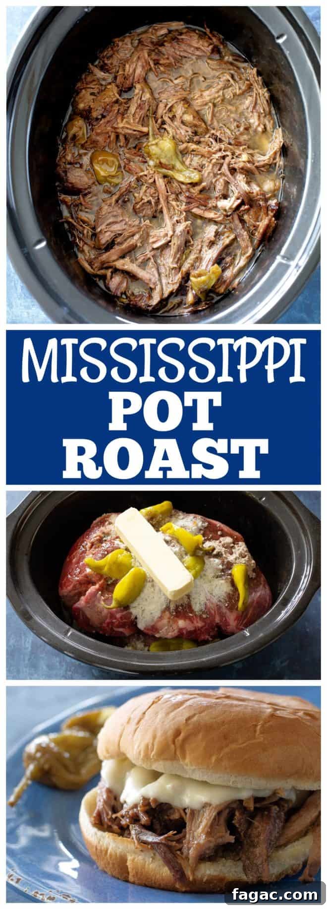 Classic Mississippi Pot Roast Recipe: Tender Slow-Cooker Comfort Food 7 mississippi pot roast