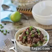 Slow-Cooked Asian Short Ribs in the Crockpot: Tender, Savory Recipe 2 Crockpot Asian Short Ribs | cookiemonstercooking.com