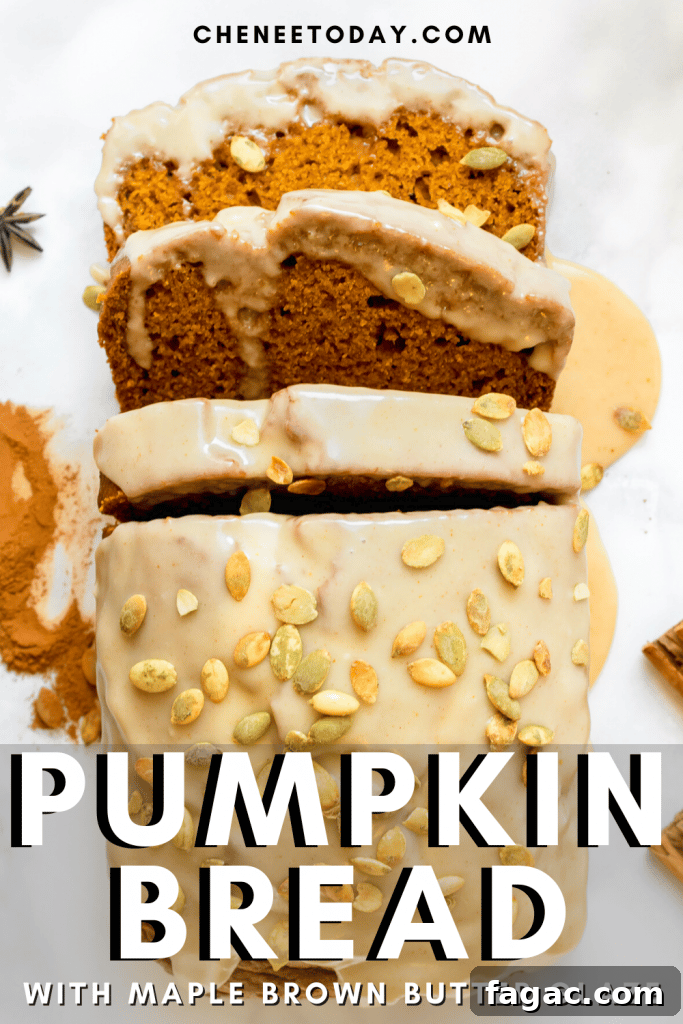 Maple Brown Butter Glazed Pumpkin Bread with Sour Cream 8 sour cream Pumpkin Bread Recipe