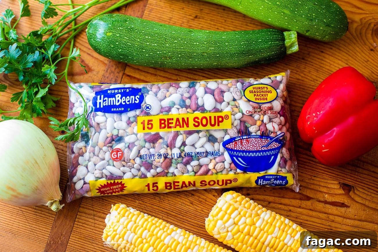 Instant Pot 15-Bean Summer Vegetable Soup Recipe 3 Instant Pot Summer Vegetable 15-Bean Soup
