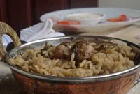 Spinach and Mushroom Pilaf Recipe — Flavorful One-Pot Rice Dish