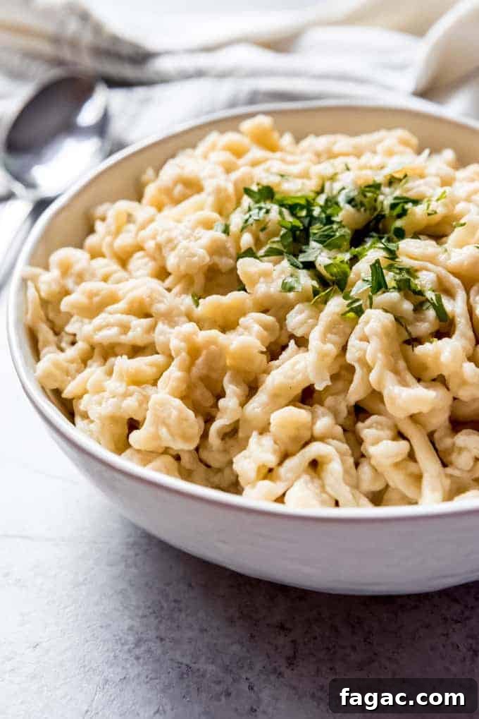 Easy Homemade Spätzle