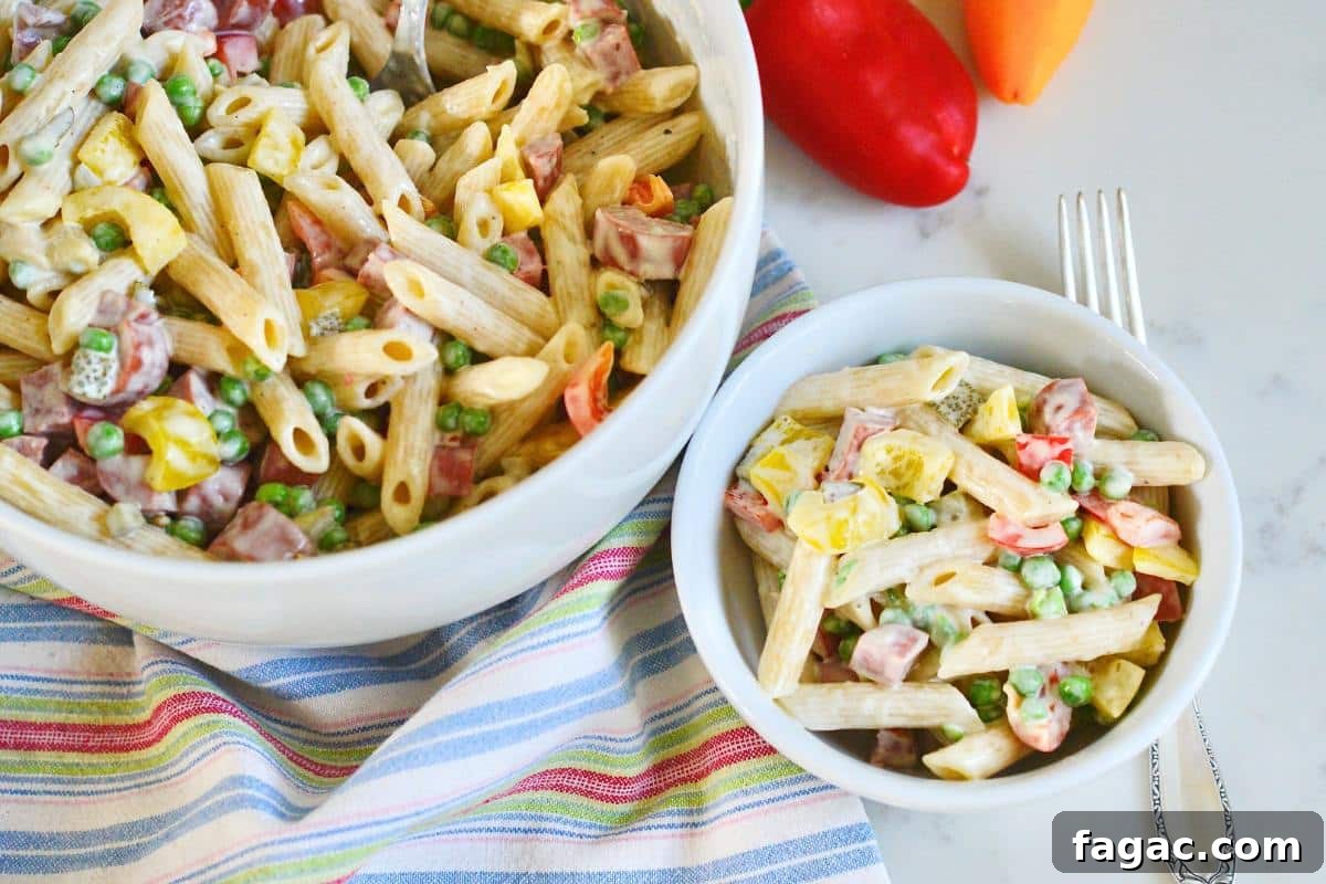 German Pasta Salad