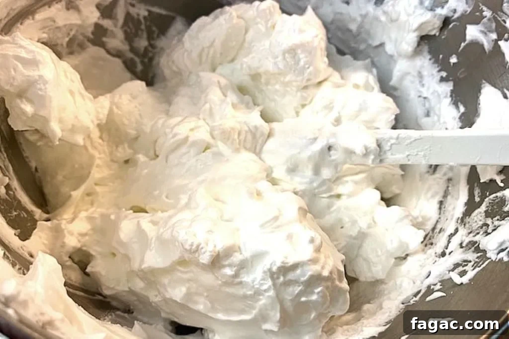 clouds of meringue
