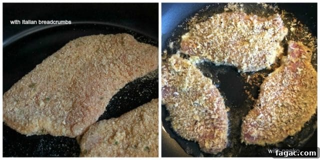 Crispy Pork Schnitzel Recipe with Lemon and Herb Pan Sauce 8 img 4369 7