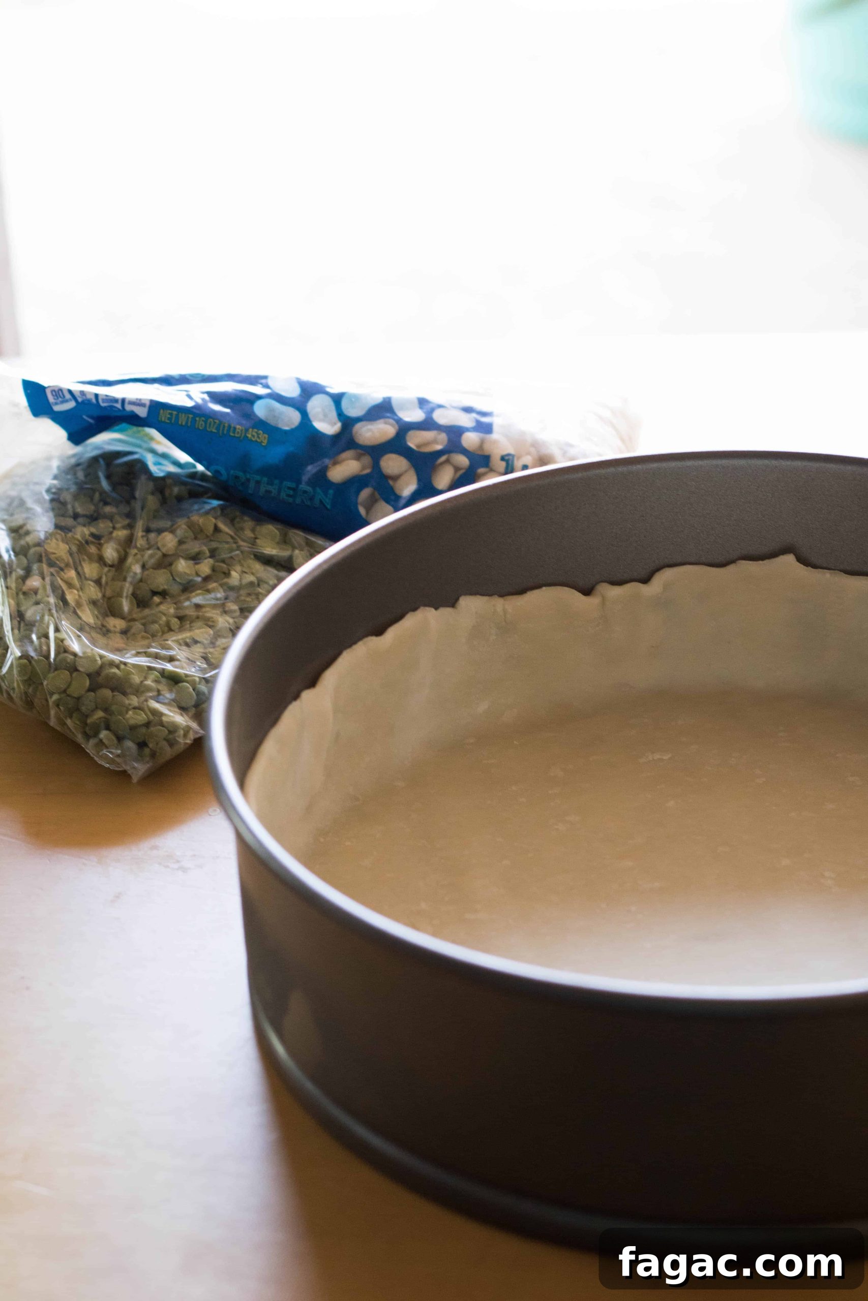 blind baking a tart shell