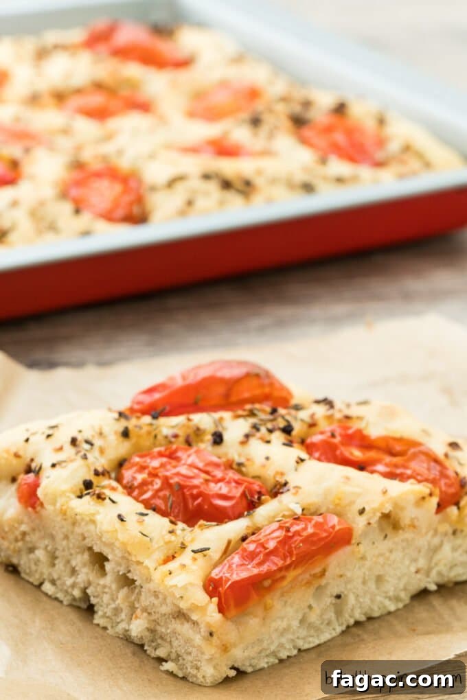Recipe homemade Focaccia