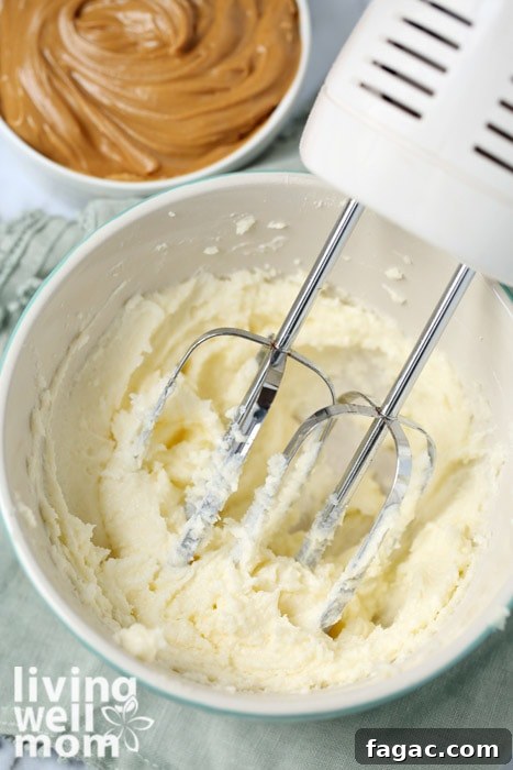 Chewy Gluten-Free Peanut Butter Cookies Recipe 6 Whipping butter with a hand mixer