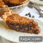 chocolate chip walnut pie