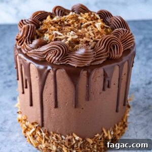 German Chocolate Cake Recipe Featured Image
