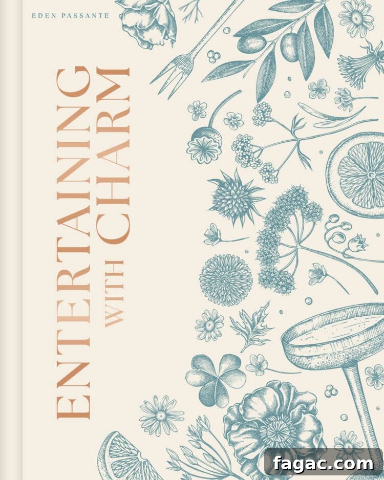 Cover of Eden Passante's book: Entertaining with Charm