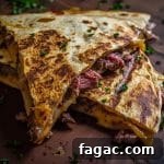 Smoked Corned Beef Quesadillas Recipe: Crispy Melted Cheese Wraps 5 smoked corned beef quesadillas