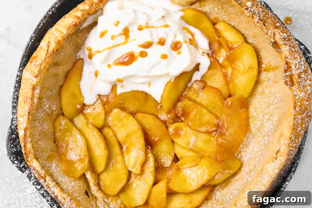 12 Fall Apple Recipes You’ll Reach for First 9 Brown Butter Cinnamon Apple Dutch Baby