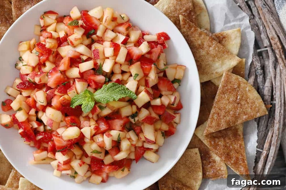 12 Fall Apple Recipes You’ll Reach for First 4 Fresh Apple Salsa with Strawberries