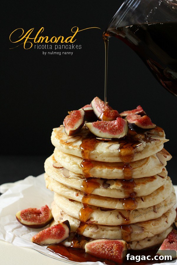 Almond Ricotta Pancakes Almond Ricotta Pancakes