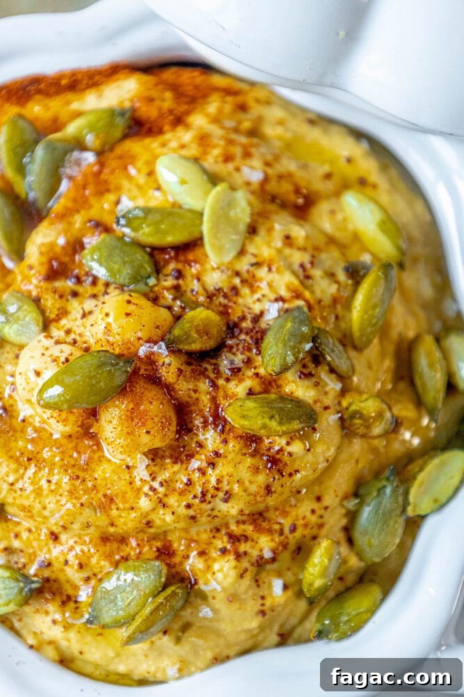 Creamy Pumpkin Hummus Recipe for Fall Appetizers 11 img 71085 10