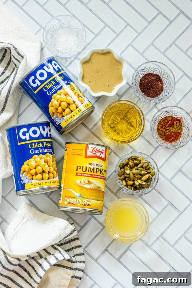 Creamy Pumpkin Hummus Recipe for Fall Appetizers 5 img 71085 4