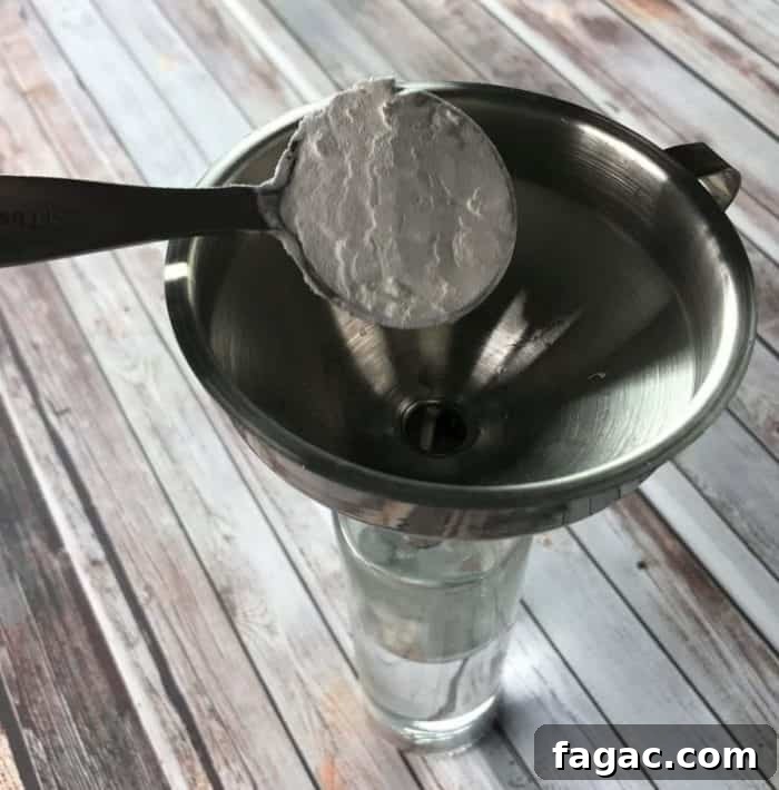 Streak-Free Homemade Glass Cleaner for Windows & Mirrors 7 Add cornstarch
