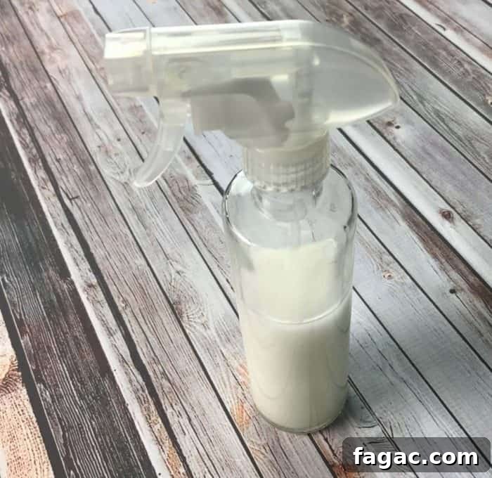 Streak-Free Homemade Glass Cleaner for Windows & Mirrors 9 Shake well
