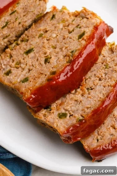 Authentic Texas Chili Recipe: Classic Beef and Spice Guide 14 Sliced southern meatloaf on a plate.