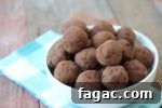 double chocolate peppermint cookie dough bites