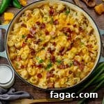 Jalapeño Popper Macaroni and Cheese Recipe 10 big pot of mac and cheese with bacon and jalapenos