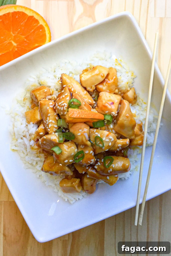 Crispy Homemade Orange Chicken Recipe with Tangy Sauce 2 Orange Chicken Recipe